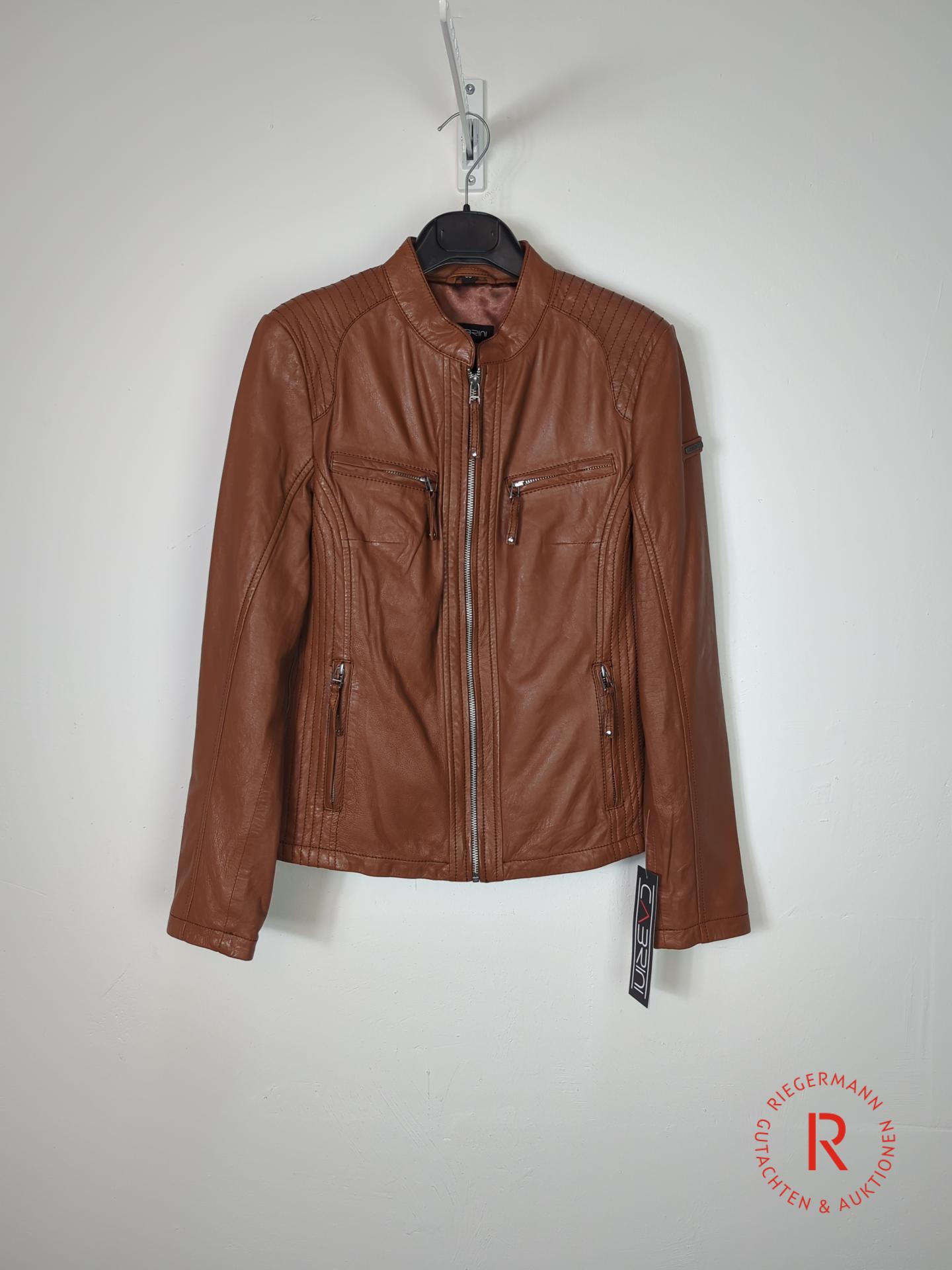 DAMEN LEDERJACKE GRÖSSE 36